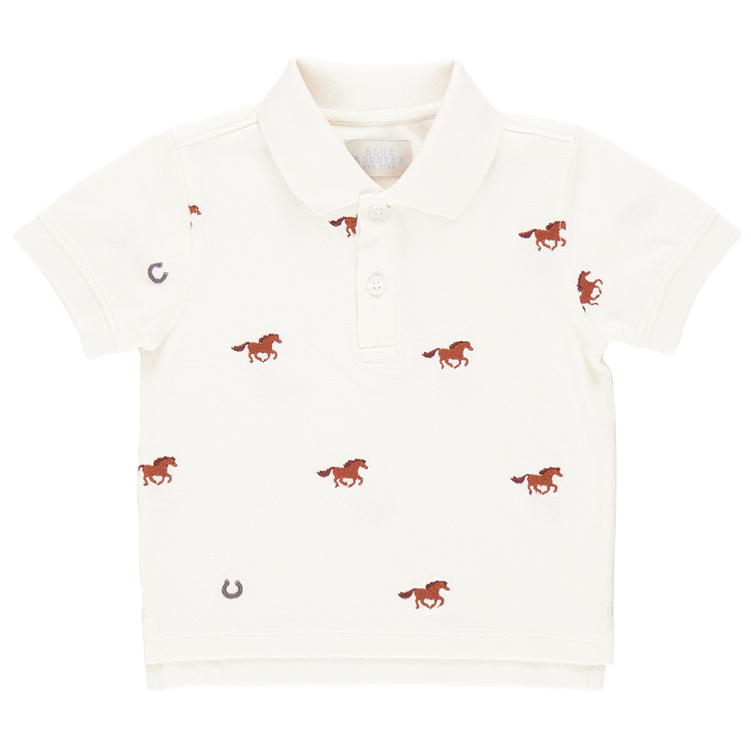 Alec Shirt - Lucky Horses Embroidery