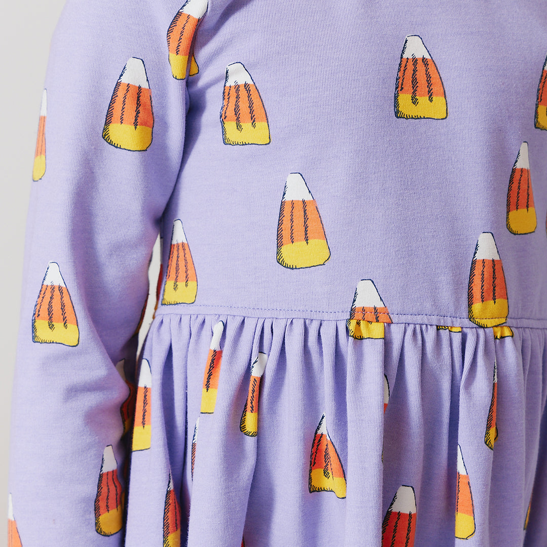 Steph Dress - Lavender Candy Corn