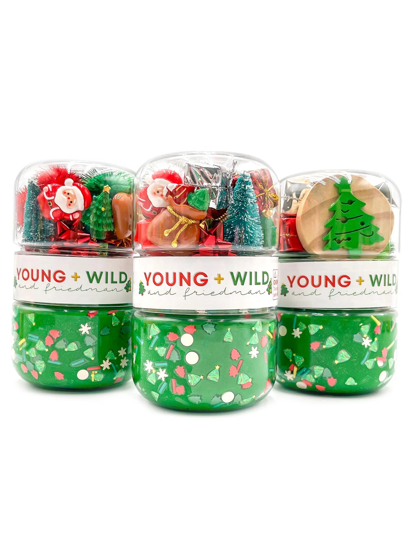 Grab & Go Dough Jar - Christmas Tree