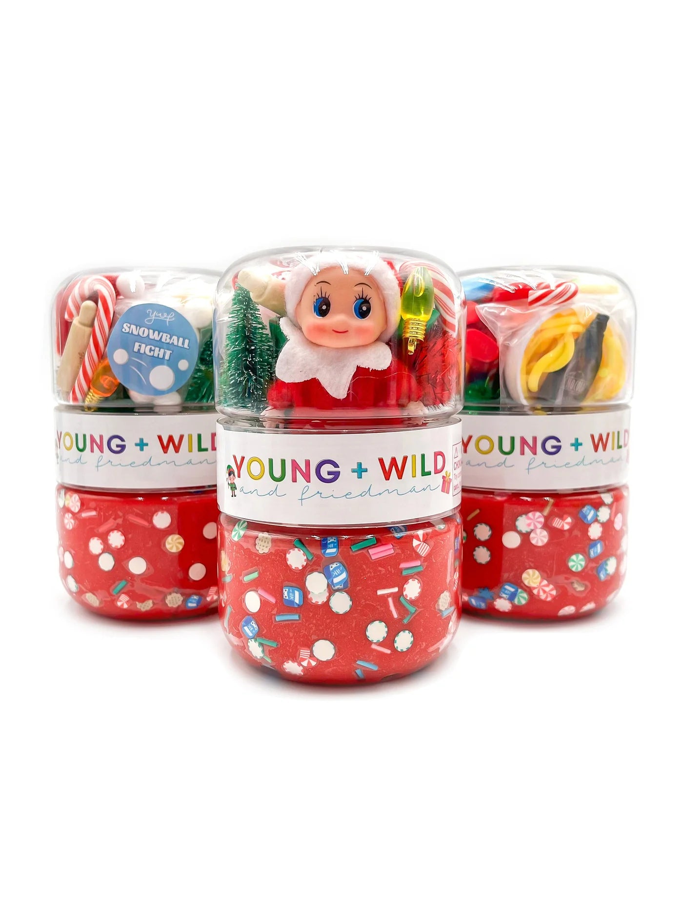Grab & Go Dough Jar - Elf