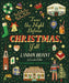 Illustrated Christmas book cover featuring Southern holiday scenes with a farmhouse Santa sleigh bells presents and the title Twas the Night Before Christmas Yall by Landon Bryant