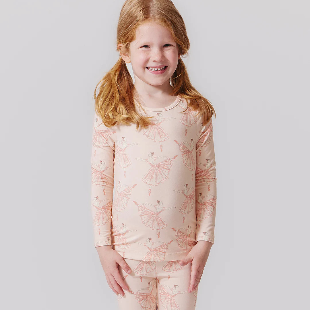 Loungewear Set - Pink Ballerinas