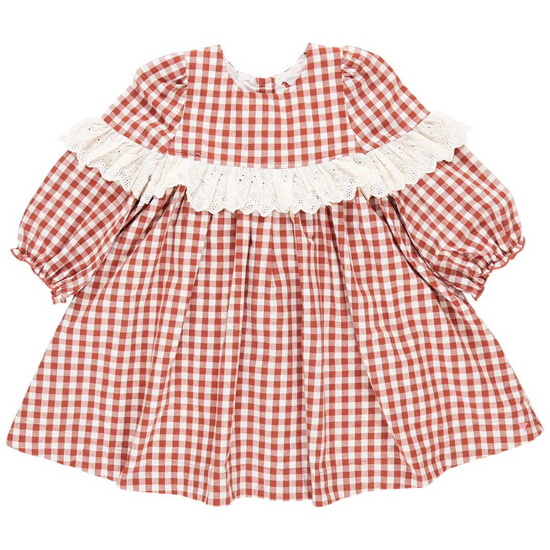 Dixie Dress - Pony Gingham