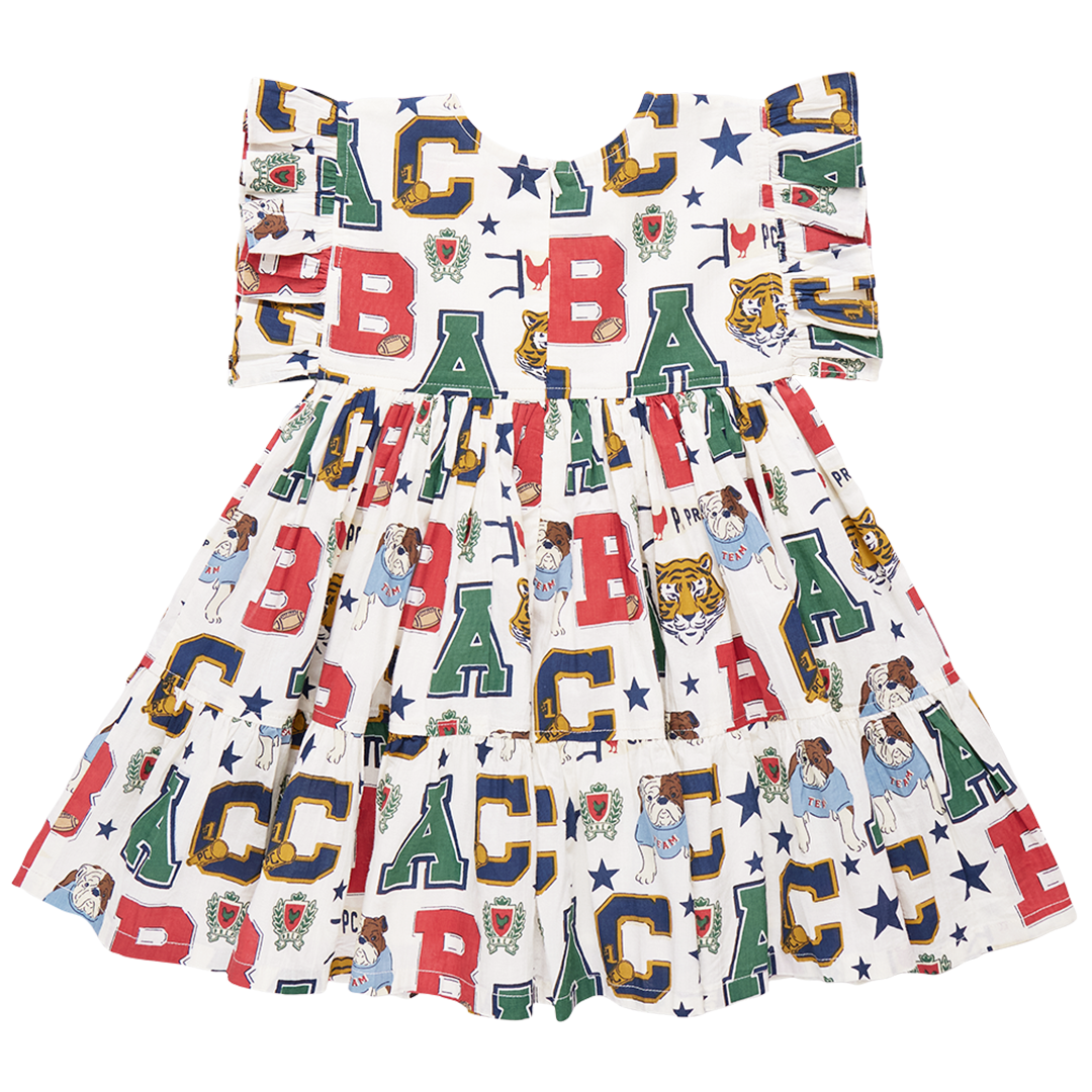 Kit Dress - Varsity Letters