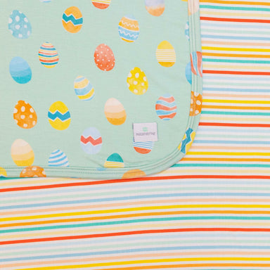 3 Layer Blanket - Easter Egg/Jellybean Stripe - Collins & Conley