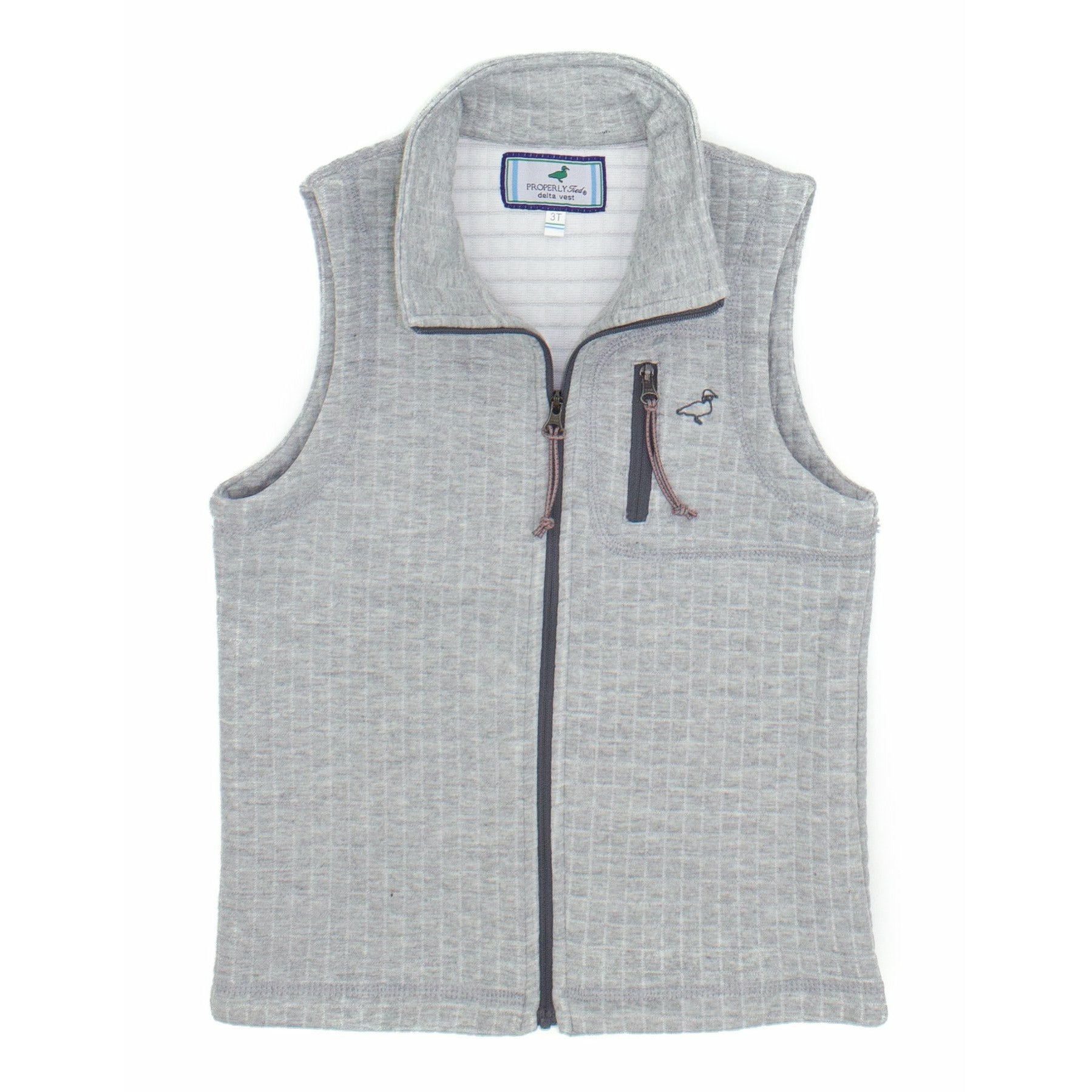 Delta Vest - Heather Grey