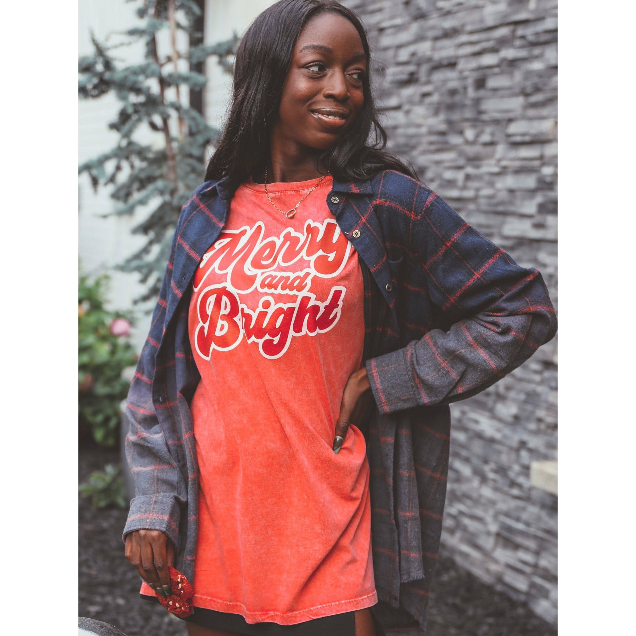 Holiday Tee - Merry And Bright