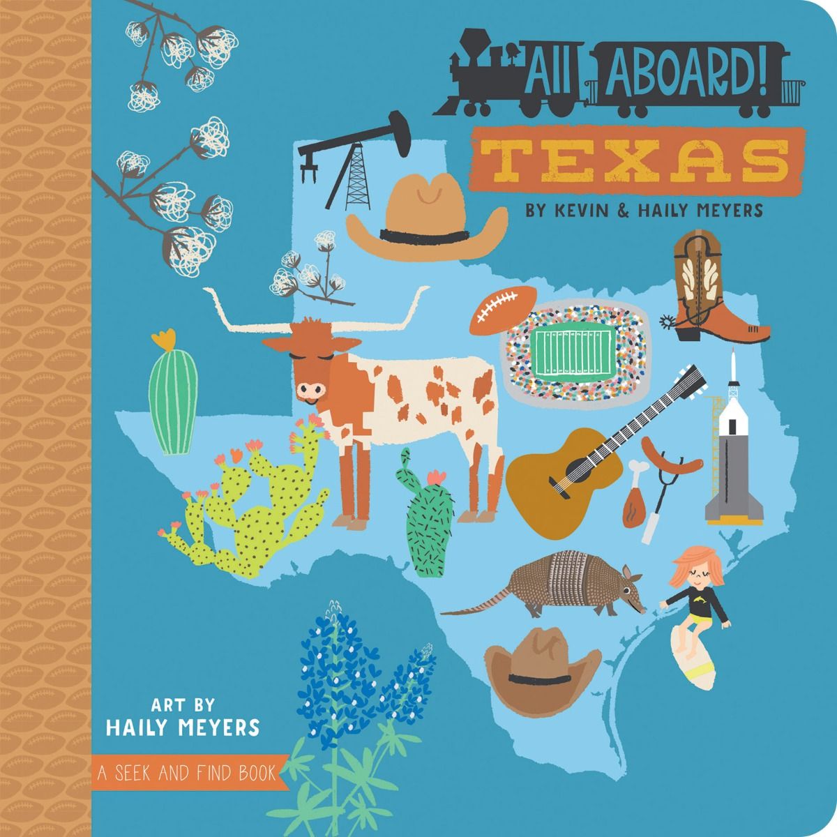 All Aboard! Texas: A Seek and Find Book - Collins & Conley