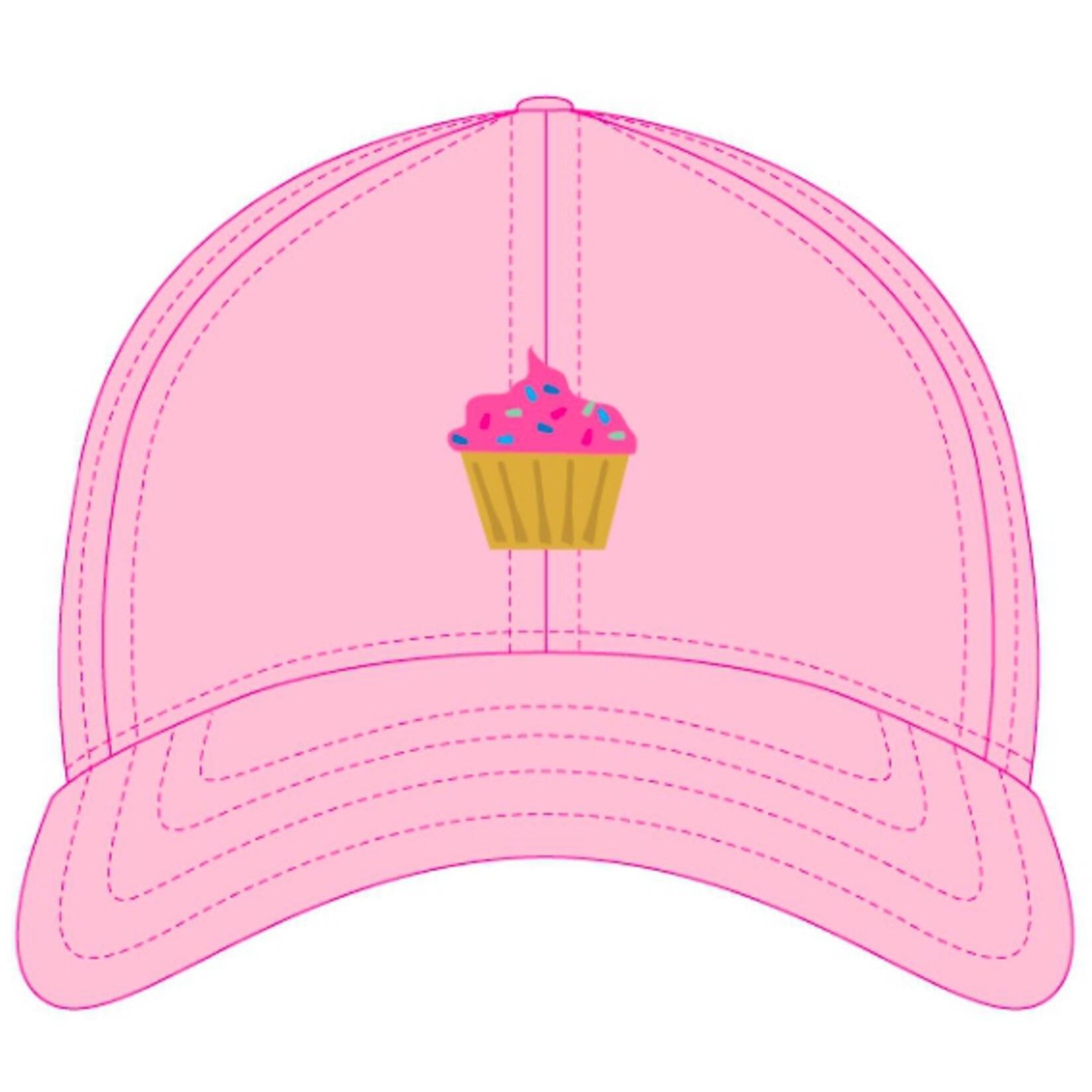 Baseball Hat - Cupcake on Light Pink - Collins & Conley