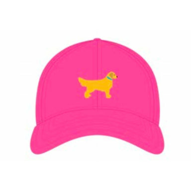 Baseball Hat - Golden Retriever on Bright Pink - Collins & Conley