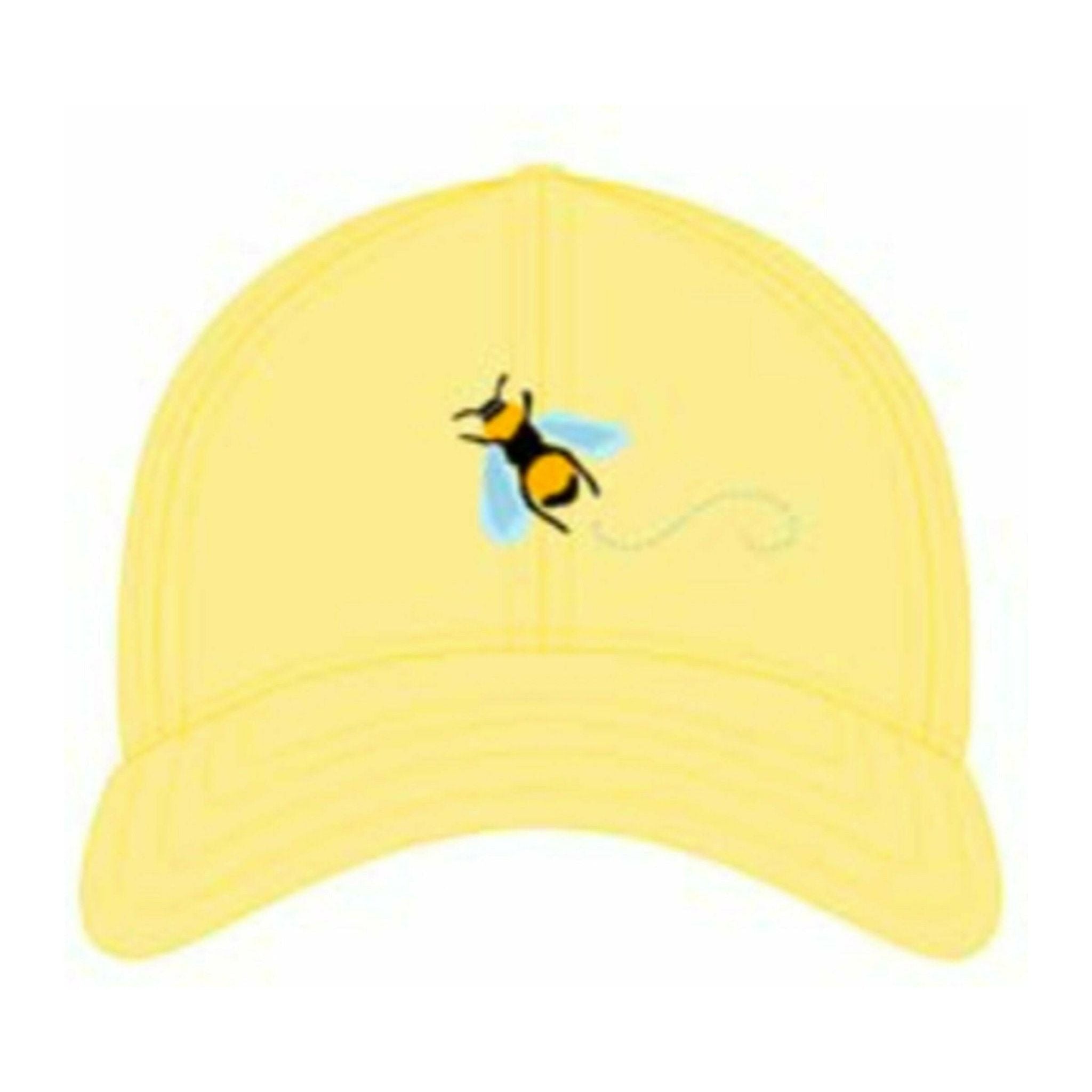 Baseball Hat - Honey Bee on Light Yellow - Collins & Conley