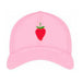 Baseball Hat - Strawberry on Light Pink - Collins & Conley