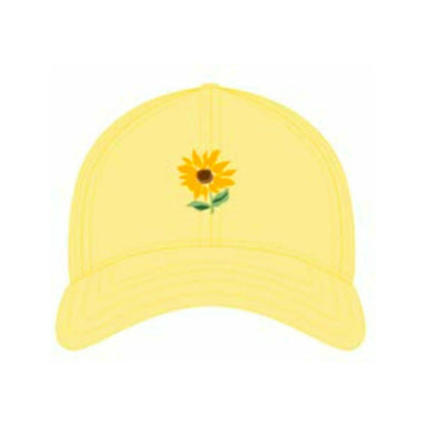 Baseball Hat - Sunflower on Light Yellow - Collins & Conley