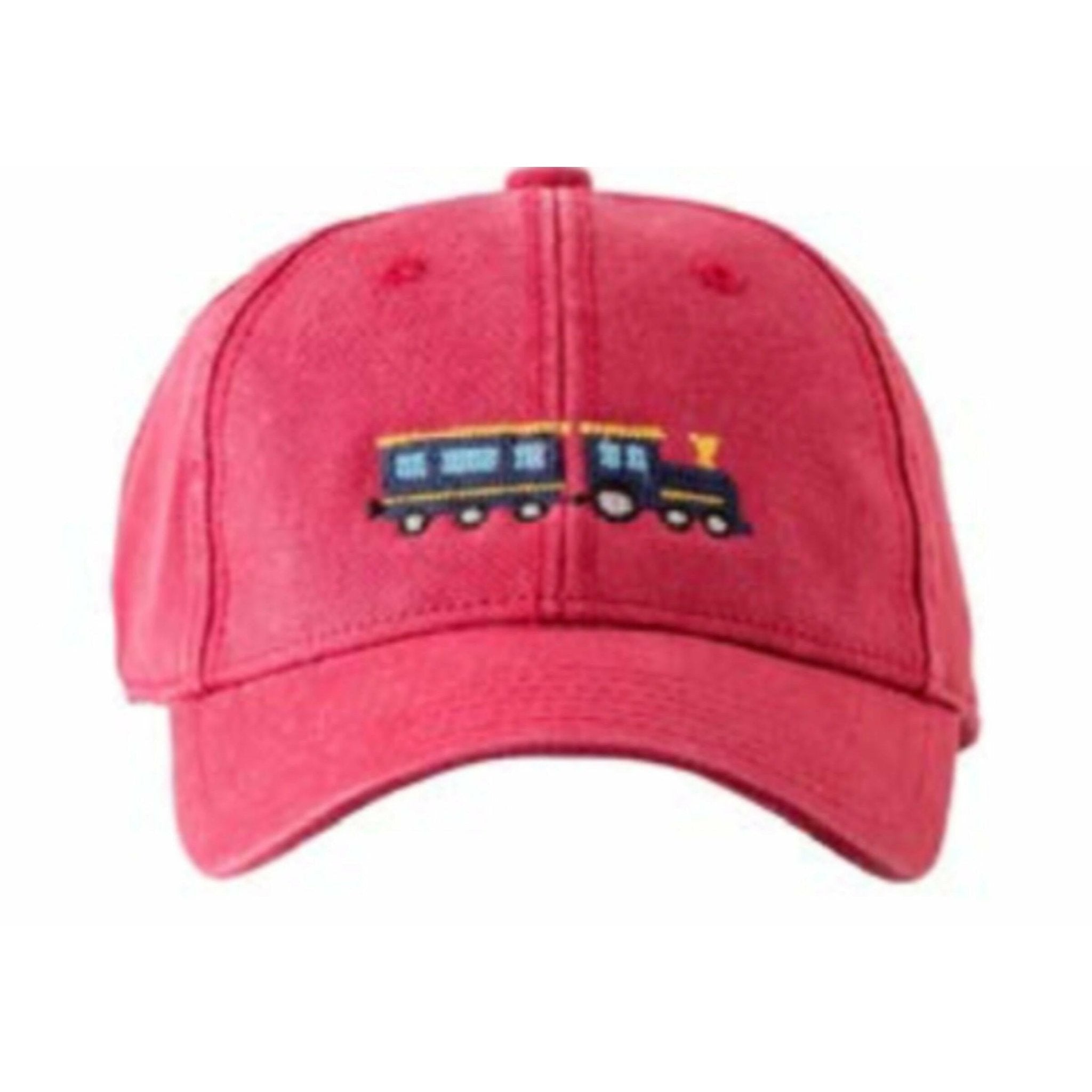 Baseball Hat - Train on Weathered Red - Collins & Conley