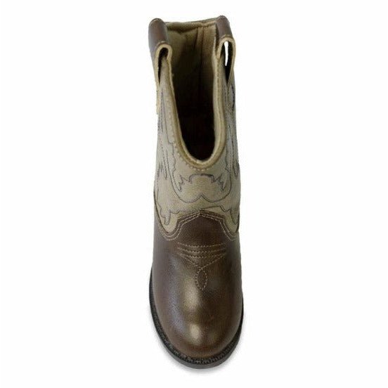 Boots - Miller Toddler Brown Cowboy - Collins & Conley