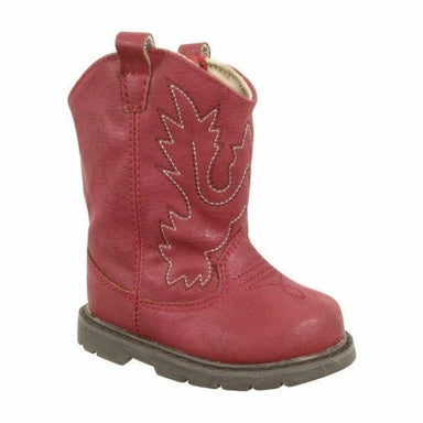 Boots - Miller Toddler Red Rounded Toe - Collins & Conley