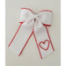 Bow - Red Heart on Red Moonstitch - Collins & Conley