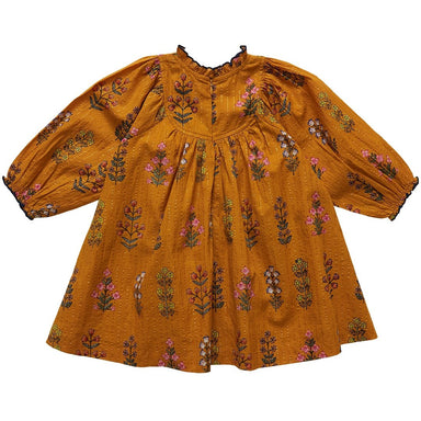 Brayden Dress - Inca Gold Field Floral - Collins & Conley
