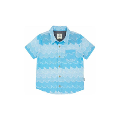 Button Down Shirt - Cosmic Waves - Collins & Conley
