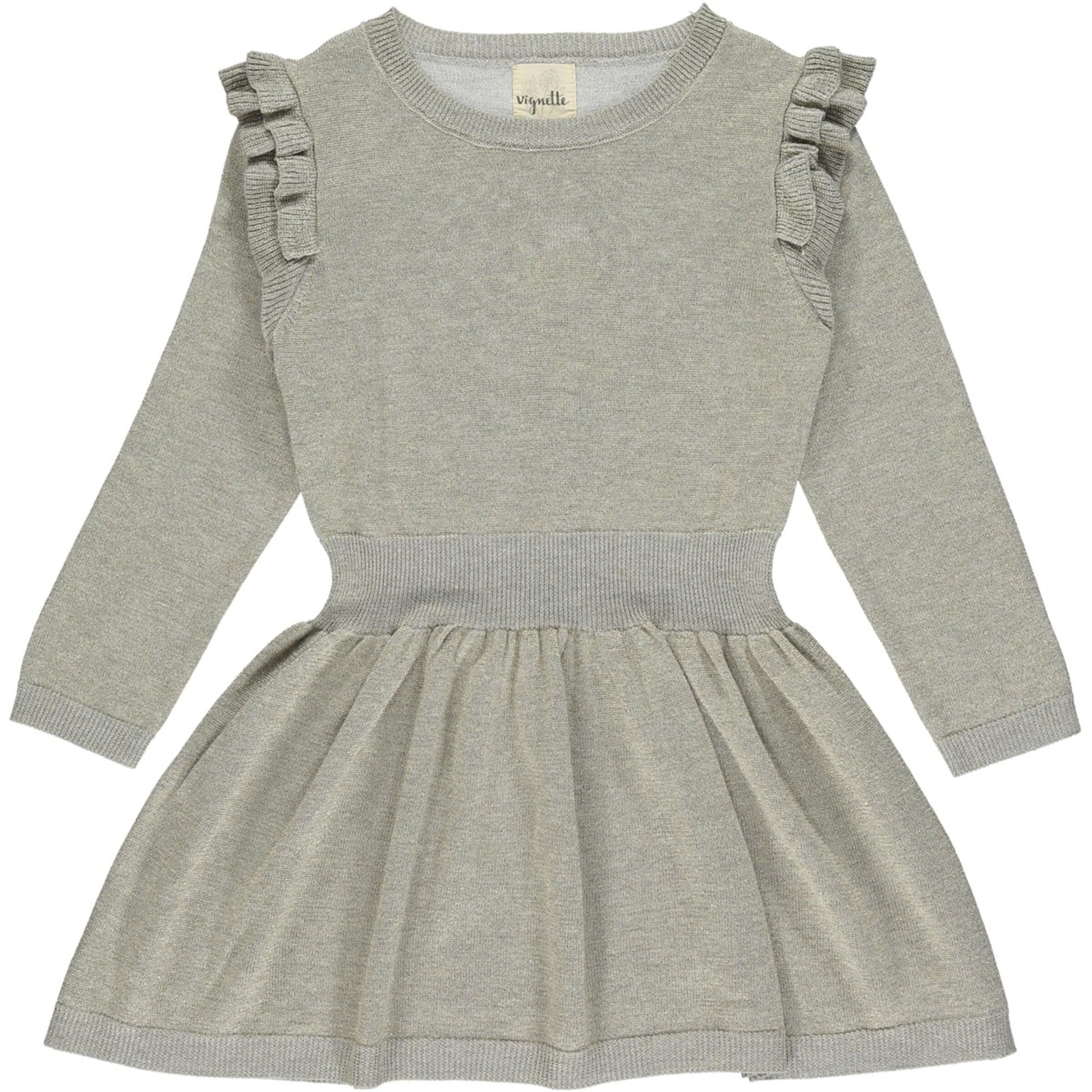Carrie Dress - Heathered Grey - Collins & Conley