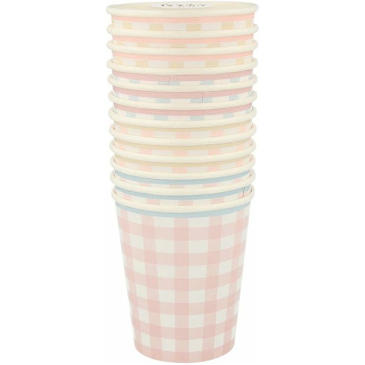 Cups - Gingham - Collins & Conley