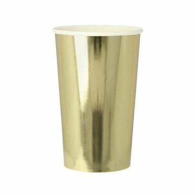 Gold Highball Cups - Collins & Conley