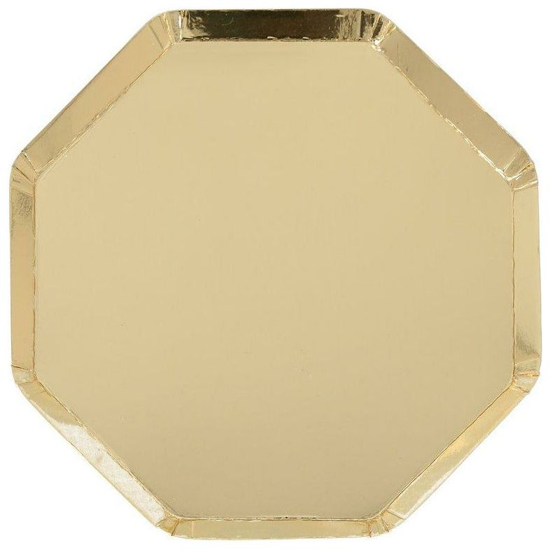 Gold Octagonal Side Plate - Collins & Conley