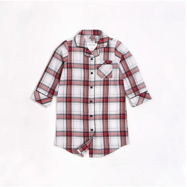 Nightgown - Classic Plaid Flannel - Collins & Conley