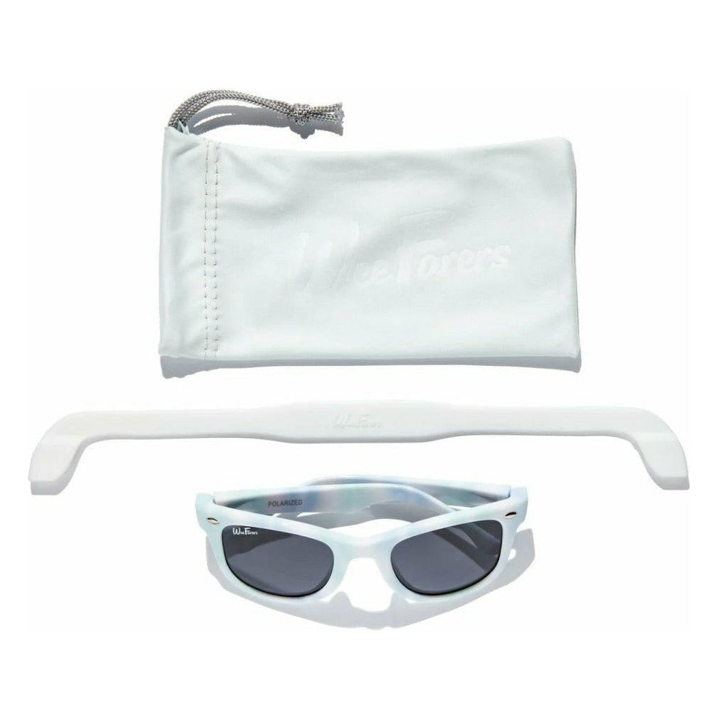 Polarized Sunglasses - Blue/Green Tie Dye - Collins & Conley