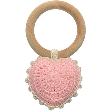 Ring Rattle - Crochet Sweet Heart - Collins & Conley