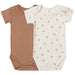 Short Sleeve Bodysuit - Clay/Dotty Floral - Collins & Conley