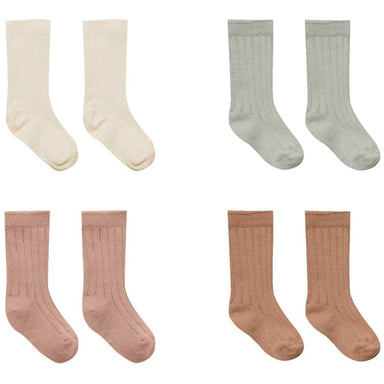 Socks - Ivory, Pistachio, Lilac, Clay - Collins & Conley