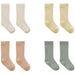 Socks - Natural, Yellow, Apricot, Sea Green - Collins & Conley