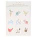 Spring Bunny Egg Decorating Tattoo Kit - Collins & Conley