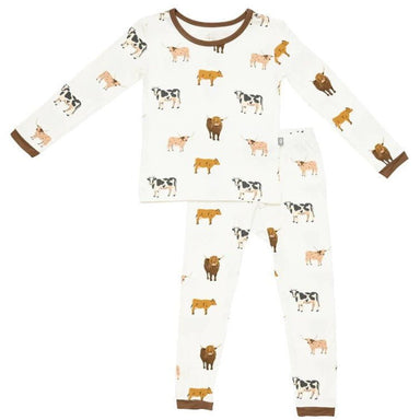 Toddler Pajama Set - Moo - Collins & Conley
