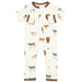 Zippered Romper - Moo - Collins & Conley